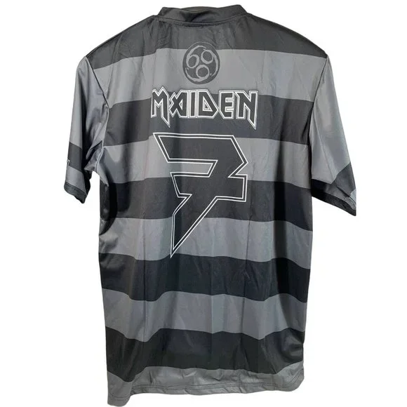 West Ham x Iron Maiden Home Soccer Retro Jersey sz XL Tropper BS